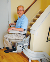 curve stair lift