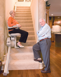 elderly stair lift